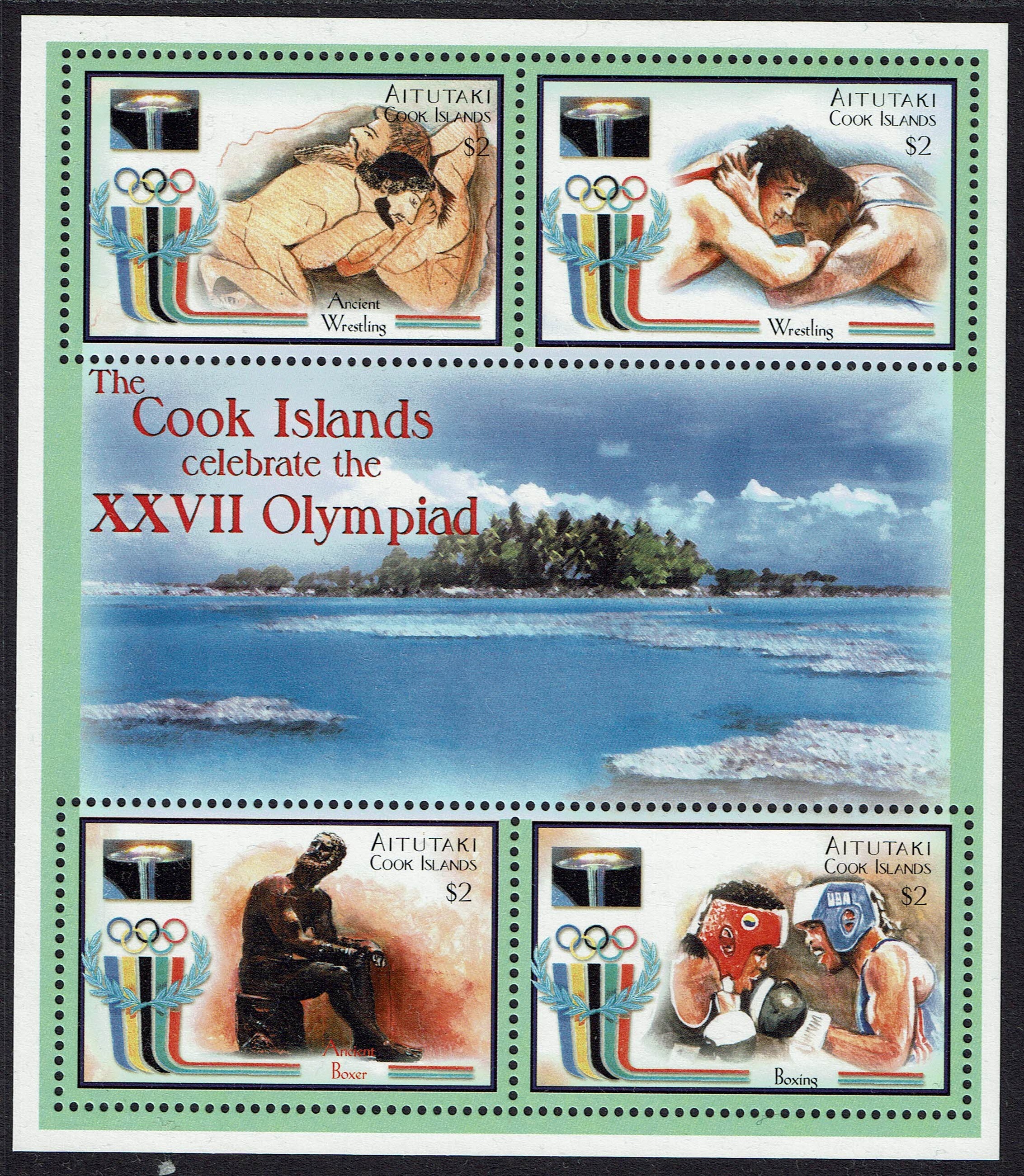 Aitutaki SG 712-15
